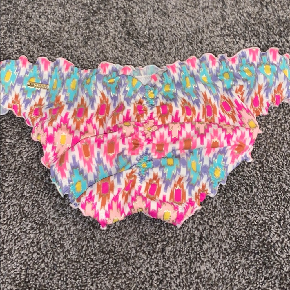 the ruffle cheeky victoria secret bathing suit